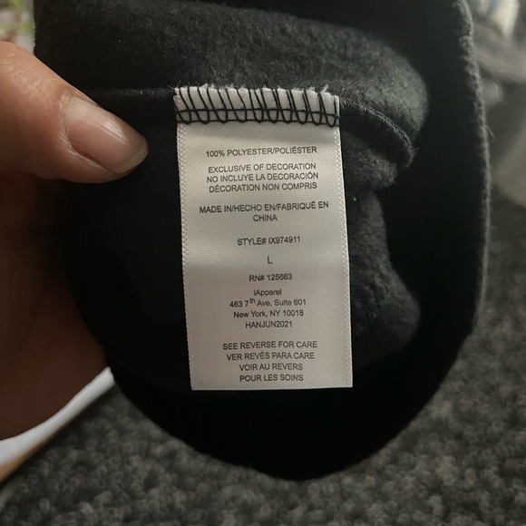 NO BRAND | Set of 2 Black & Grey Polyester Beanies - Picture 4 of 4